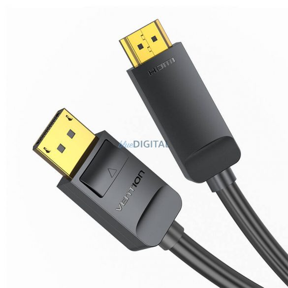 Cablu HDMI 4K DisplayPort 3m Vention HAGBI (negru)