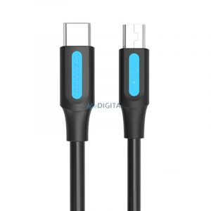 Cablu USB-C 2.0 și Mini-B 2A 1m Vention COWBF negru