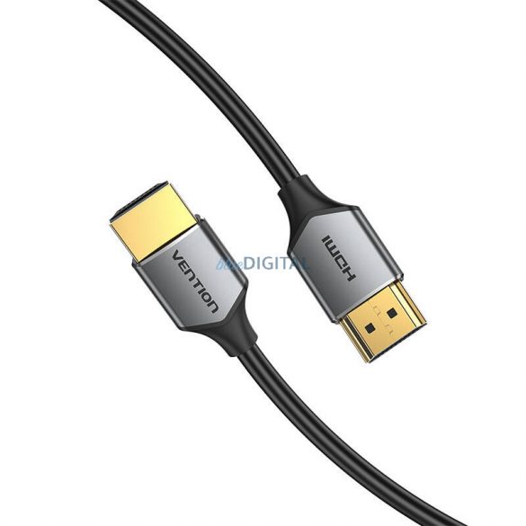 Cablu HDMI HD ultra subțire 0,5 m Vention ALEHD (gri)