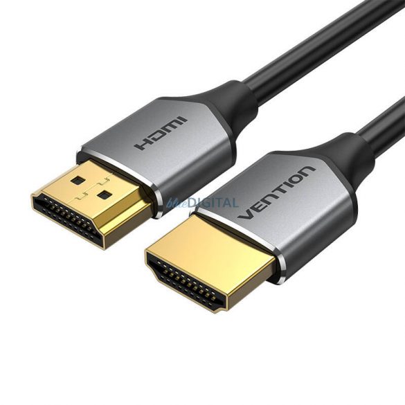 Cablu HDMI HD ultra subțire 0,5 m Vention ALEHD (gri)