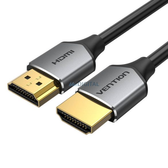 Cablu HDMI HD ultra subțire 1m Vention ALEHF (gri)