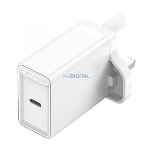 Încărcător de perete USB-C Vention FADW0-UK (20 W) UK White