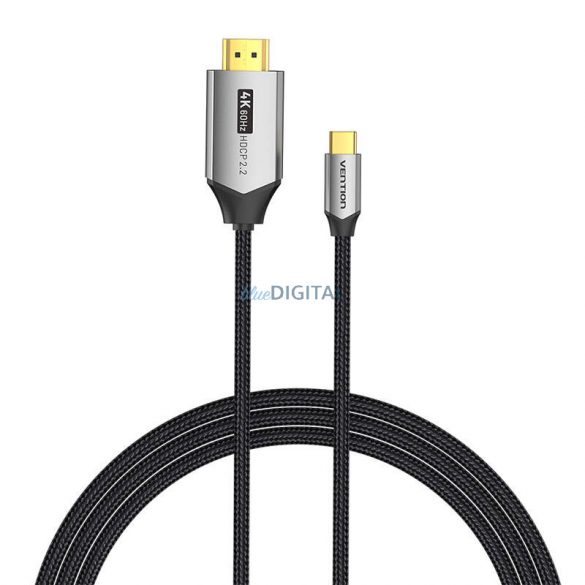 Cablu USB-C HDMI 1m Vention CRBBF (negru)