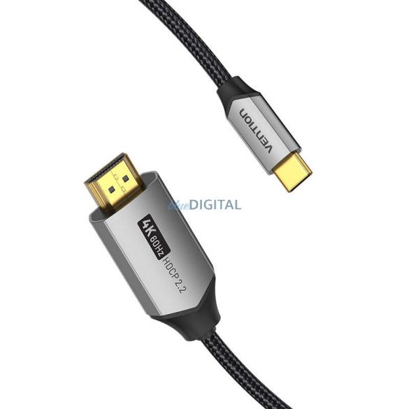 Cablu USB-C HDMI 1m Vention CRBBF (negru)