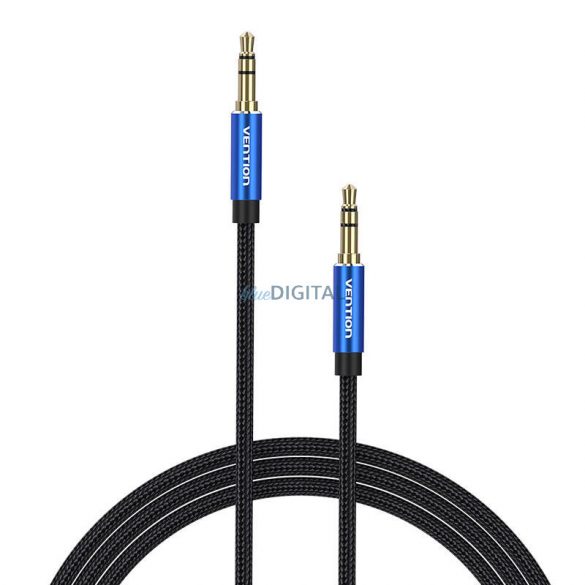 Cablu audio 3.5mm 2m Vention BAWLH negru