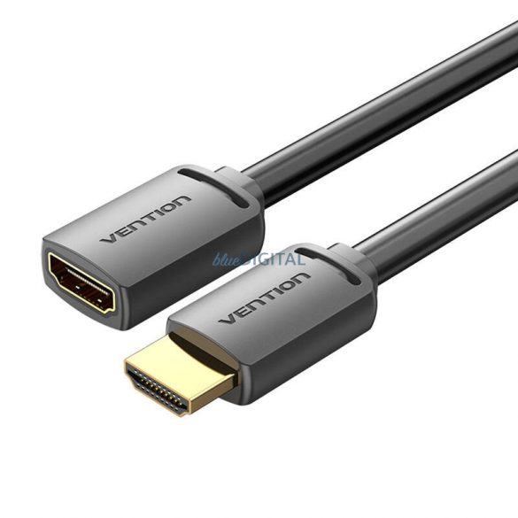 HDMI-A mascul HDMI-A mamă 4K HD cablu PVC 2m Vention AHCBH (negru)