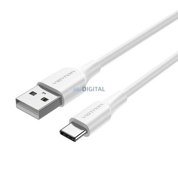 Cablu USB 2.0 A și USB-C 3A Vention CTHWI 3m Alb