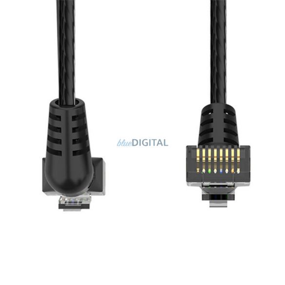 Cablu de rețea Vention, Ethernet RJ45, Cat.6, UTP, 1m (negru)