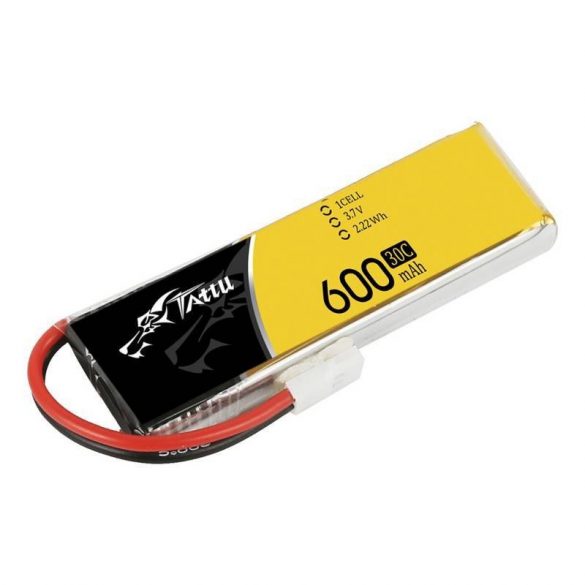 Baterie Tattu 600mAh 3.7V 30C 1S1P Molex (1buc)