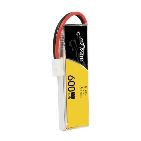 Baterie Tattu 600mAh 3.7V 30C 1S1P Molex (1buc)