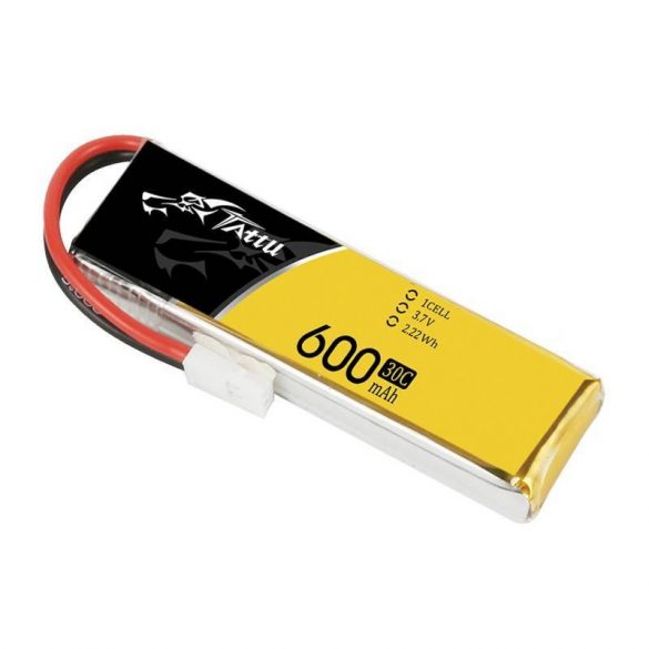 Baterie Tattu 600mAh 3.7V 30C 1S1P Molex (1buc)