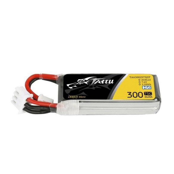 Baterie Tattu 300mAh 7.6V 75C 2S HV