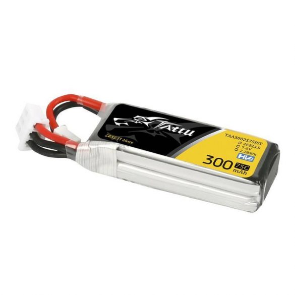 Baterie Tattu 300mAh 7.6V 75C 2S HV