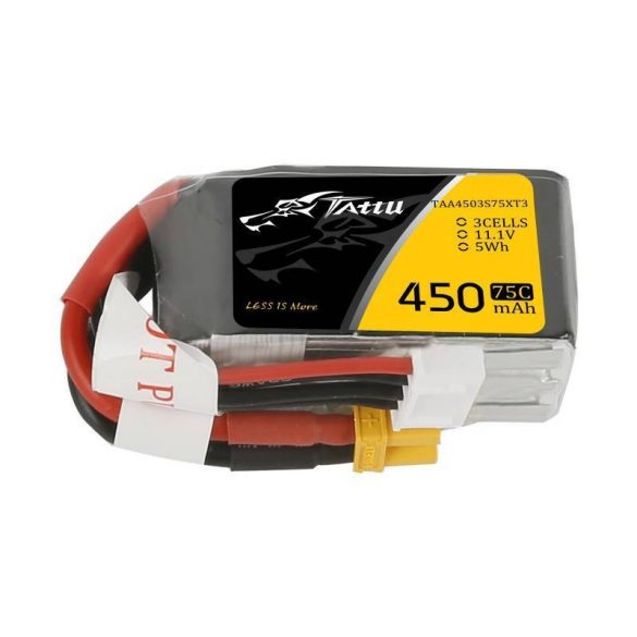 Baterie Tattu 450mAh 11.1V 75C 3S1P