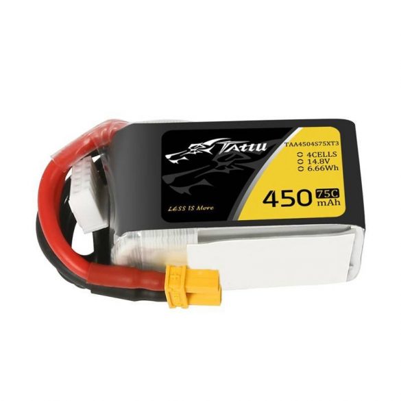 Baterie Tattu 450mAh 14.8V 75C 4S1P