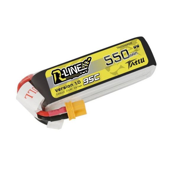 Baterie Tattu R-Line 550mAh 14.8V 95C 4S1P