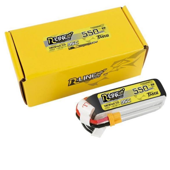 Baterie Tattu R-Line 550mAh 14.8V 95C 4S1P