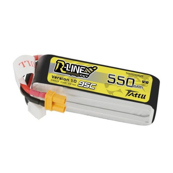 Baterie Tattu R-Line 550mAh 14.8V 95C 4S1P