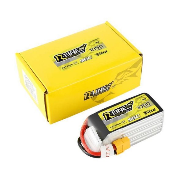 Baterie Tattu R-Line 1050mAh 22.2V 95C 6S1P XT60