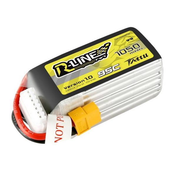 Baterie Tattu R-Line 1050mAh 22.2V 95C 6S1P XT60