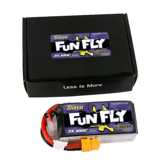 Tattu Funfly 1300mAh 11.1V 100C 3S1P akkumulátor