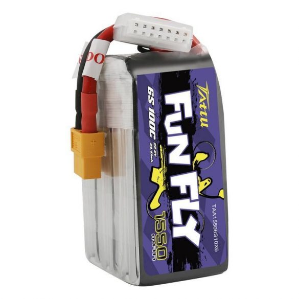 Baterie Tattu Funfly 1550mAh 22.2V 100C 6S1P XT60