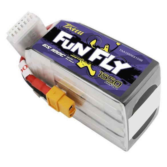 Baterie Tattu Funfly 1550mAh 22.2V 100C 6S1P XT60