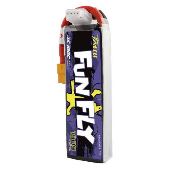 Baterie Tattu Funfly 1800mAh 11.1V 100C 3S1P XT60