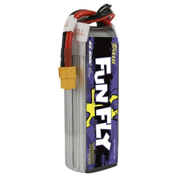 Baterie Tattu Funfly 1800mAh 14.8V 100C 4S1P XT60