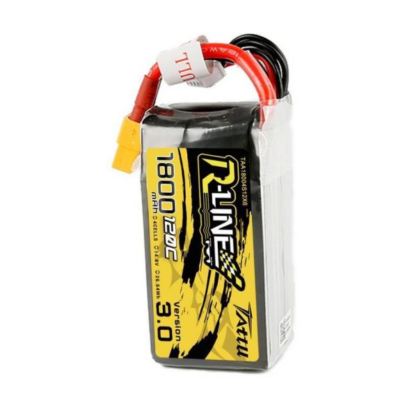 Baterie Tattu R-Line versiunea 3.0 1800mAh 14.8V 120C 4S1P XT60