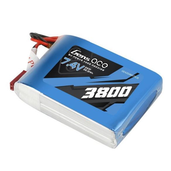 Baterie Gens Ace 3800mAh 7.4V 1C 2S1P de la Taranis Q X7