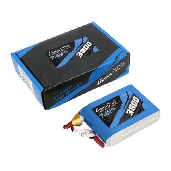 Baterie Gens Ace 3800mAh 7.4V 1C 2S1P de la Taranis Q X7