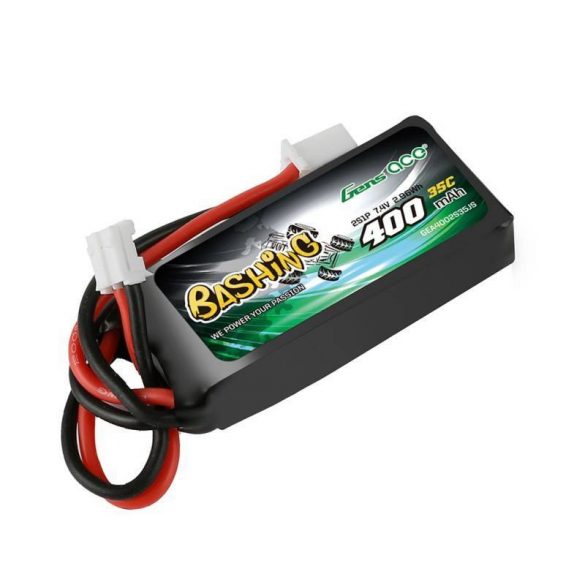 Baterie LiPo Gens Ace 400mAh 7.4V 35C 2S1P