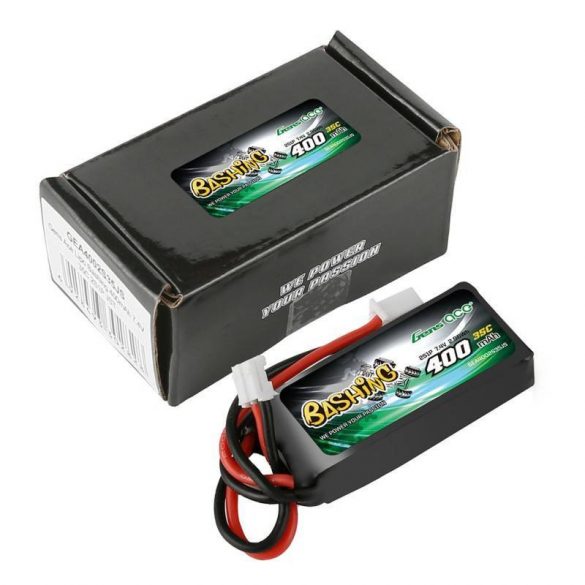 Baterie LiPo Gens Ace 400mAh 7.4V 35C 2S1P