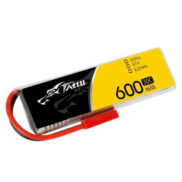 Baterie Tattu 600mAh 3.7V 30C 1S1P JST