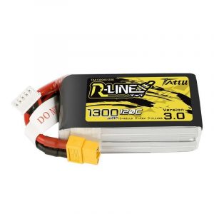 Baterie Tattu R-Line versiunea 3.0 1300mAh 14.8V 120C 4S1P XT60