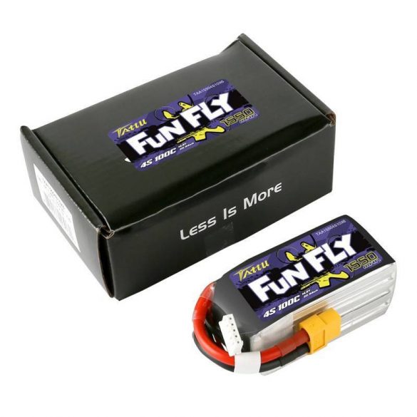 Baterie Tattu Funfly 1550mAh 14.8V 100C 4S1P