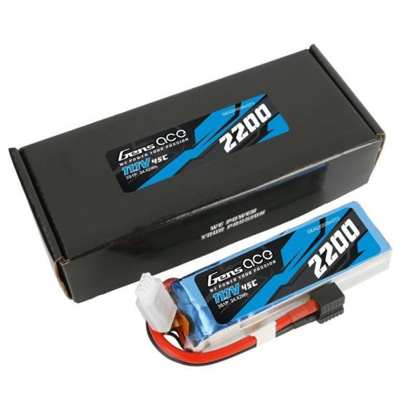 Baterie Gens Ace Soaring 2200mAh 11.1V 45C 3S1P