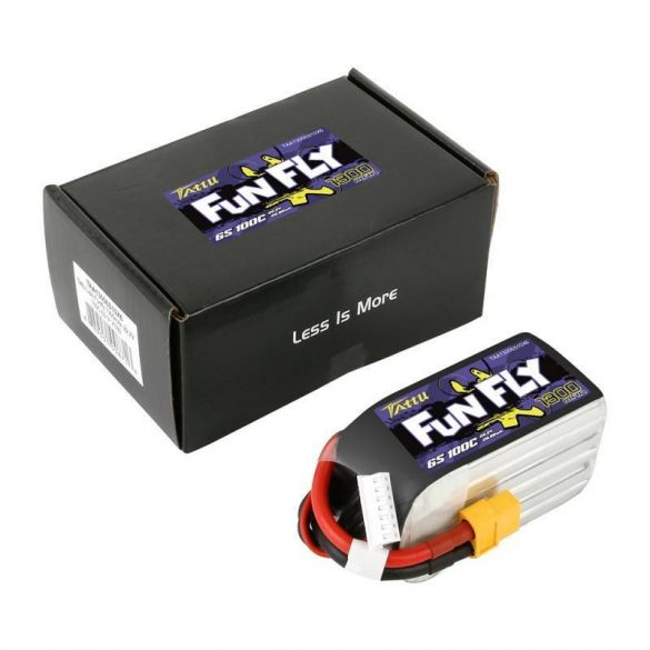 Baterie Tattu Funfly 1300mAh 22.2V 100C 6S1P XT60