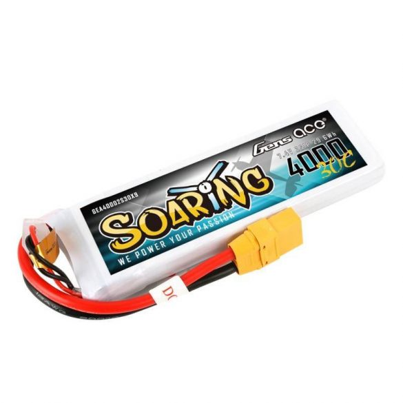 Baterie Gens Ace Soaring 4000mAh 7.4V 30C 2S1P XT90