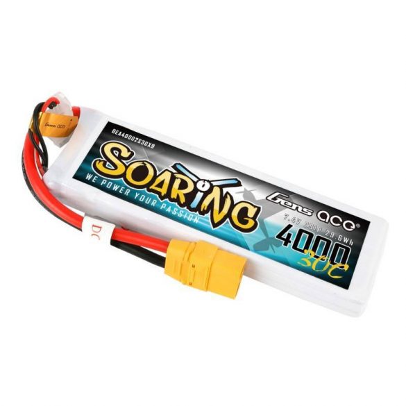 Baterie Gens Ace Soaring 4000mAh 7.4V 30C 2S1P XT90