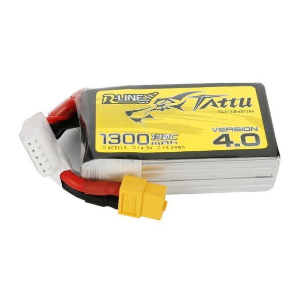 Baterie Tattu R-Line versiunea 4.0 1300mAh 14.8V 130C 4S1P XT60