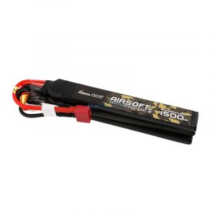 Gens ace 25C 1500mAh 3S1P 11.1V Nunchuck 3X Airsoft Gun Lipo Baterie T Plug