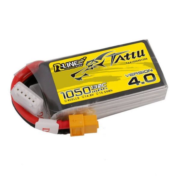 Baterie Tattu R-Line 4.0 1050mAh 14.8V 130C 4S1P XT60