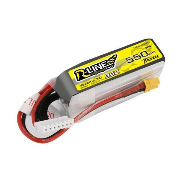 Baterie Tattu R-Line 550mAh 22.2V 95C 6S1P XT30