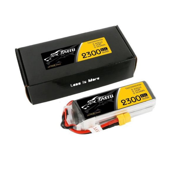 Baterie Tattu 2300mAh 14.8V 75C 4S1P XT60