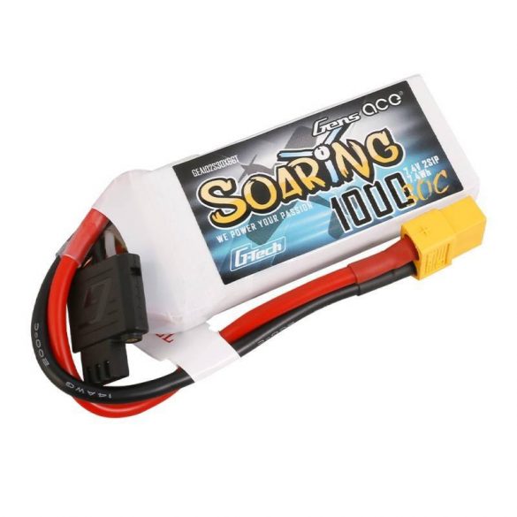 Baterie Gens AceG-Tech Soaring 1000mAh 7.4V 30C 2S1P XT60