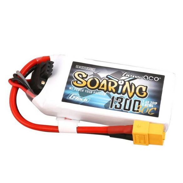 Baterie Gens Ace G-Tech Soaring 1300mAh 7.4V 30C 2S1P XT60