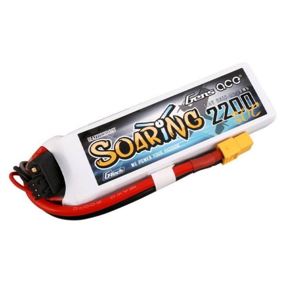 Baterie Gens Ace G-Tech Soaring 2200mAh 7.4V 30C 2S1P XT60