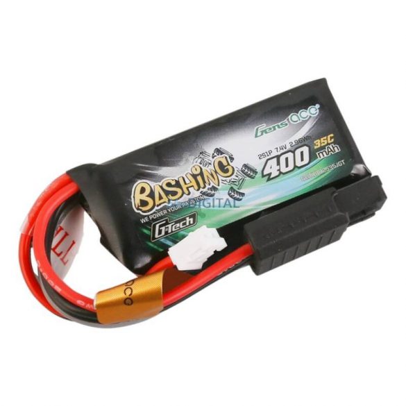 Mașină RC Li-Po G-Tech 2S 7.4V 400mAh 35C cu JST